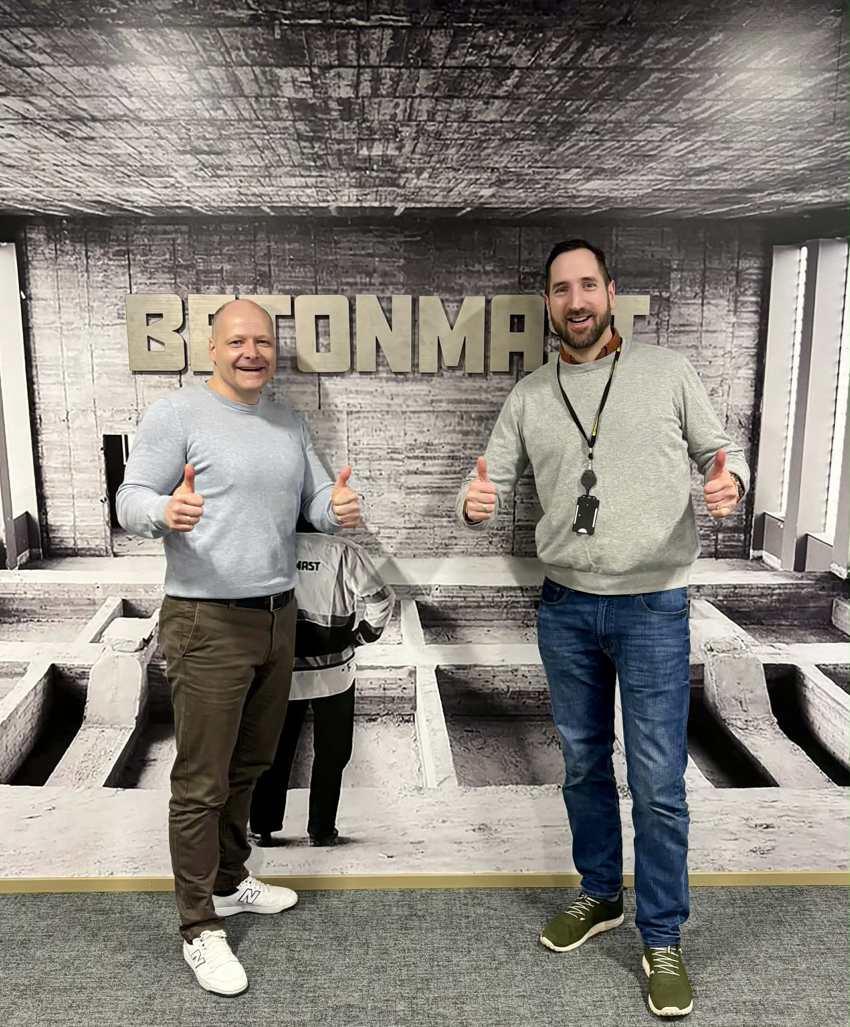 Betonmast - Håvard Olsen Vibe og Tom Freddy Braathen